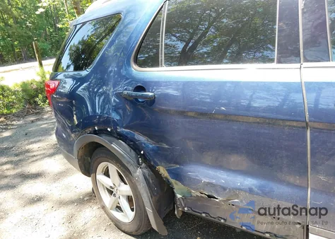 2016 Ford Explorer Xlt z USA, uszkodzony, nr VIN 1FM5K8D81GGA39689